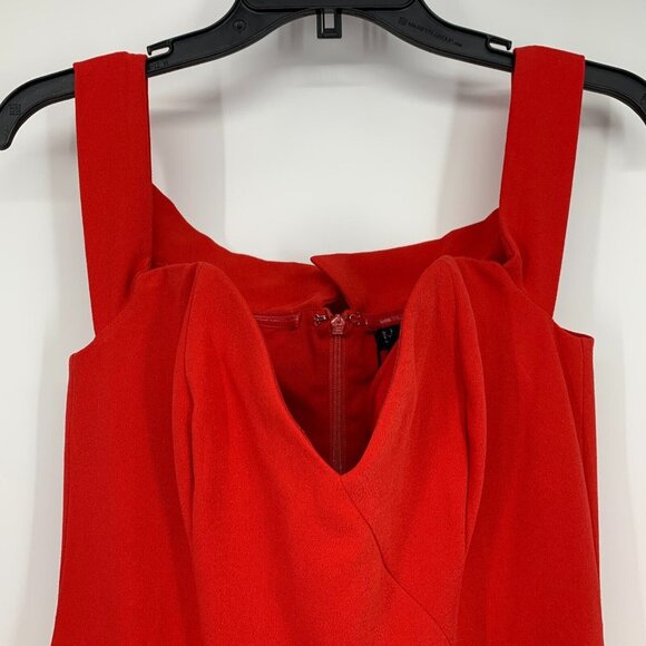 NBD Dress Maracuya Gown Red Maxi Off Shoulder Sweetheart NWT - Picture 5 of 15